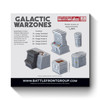 Galactic Warzones: Rebel Outpost - Scatter  Terrain (x9) - BB743