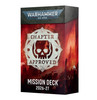 [PREORDER] GW40-65 Chapter Approved 2026-27: Mission Deck
