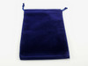 02396 - Dice Bag Suedecloth (L) Royal Blue 5" x 7 1/2"
