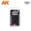 AK1109 - Plastic Wargame Bases. Hollow Base 25mm (10)