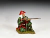 KACSW038 -  'Ashigaru Arquebusier Sitting Ready' (Eastern Army)