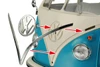 [PREORDER] 1/24 Volkswagen Type 2 (T1) Blue/White - Clic Loc