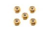 [PREORDER] JR 2mm Aluminum Lock Nut Gold/5Pcs