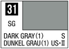 Mr. Color 031 Semi Gloss Dark Grey (1) 10ml, GSI