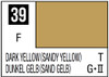 Mr. Color 039 Flat Dark Yellow - Sandy Yellow 10ml, GSI