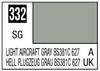 Mr. Color 332 Semi Gloss Light Aircraft Gray BS381C/627 10ml, GSI