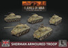 15mm Sherman Armoured Troop - BBX60