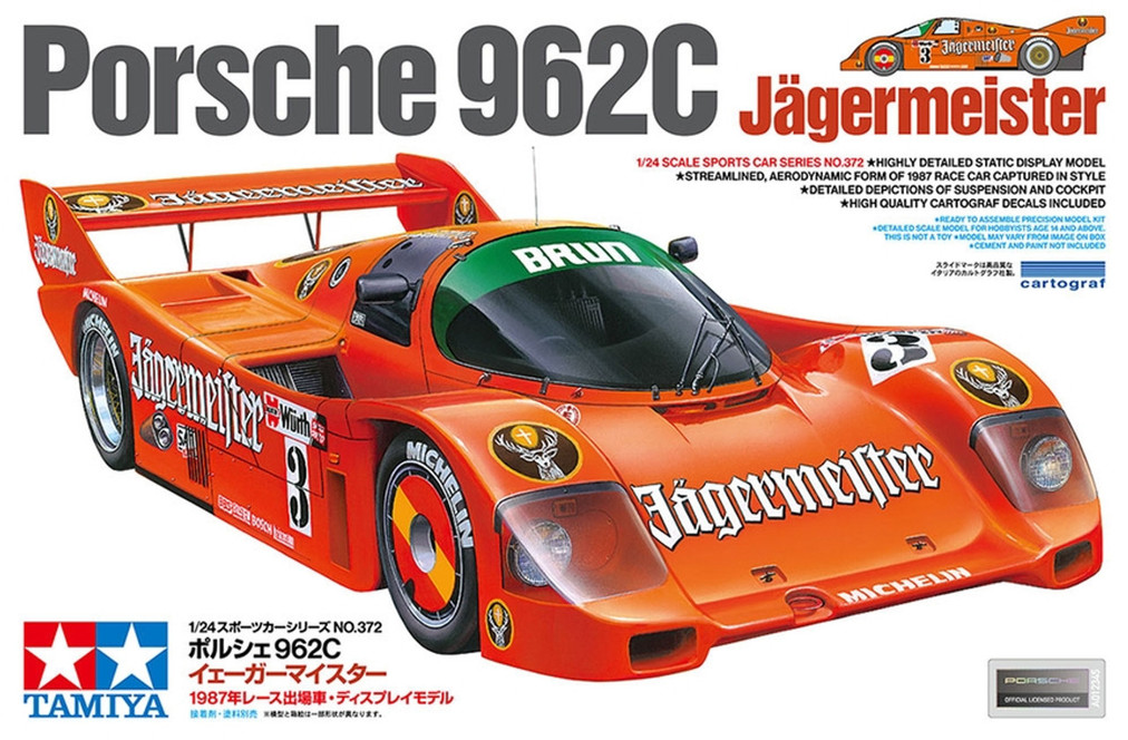 Pre-Order Tamiya Porsche 926C Jagermeister