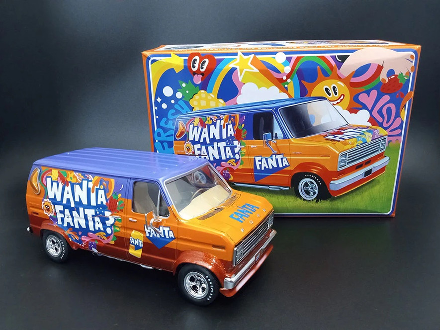 1977 Ford Custom Van "Fanta" - Open for Pre-orders Expected arrival on January 30th