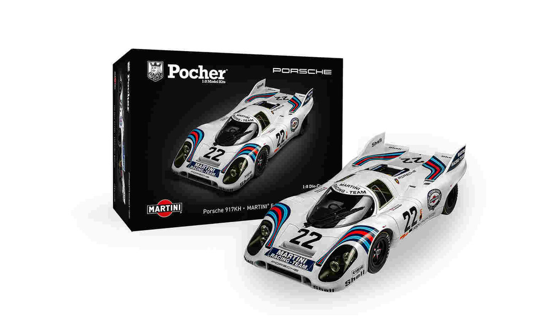 Available Pre-0rder from Pocher - Porsche 917KH "Martini" in 1:8 Scale