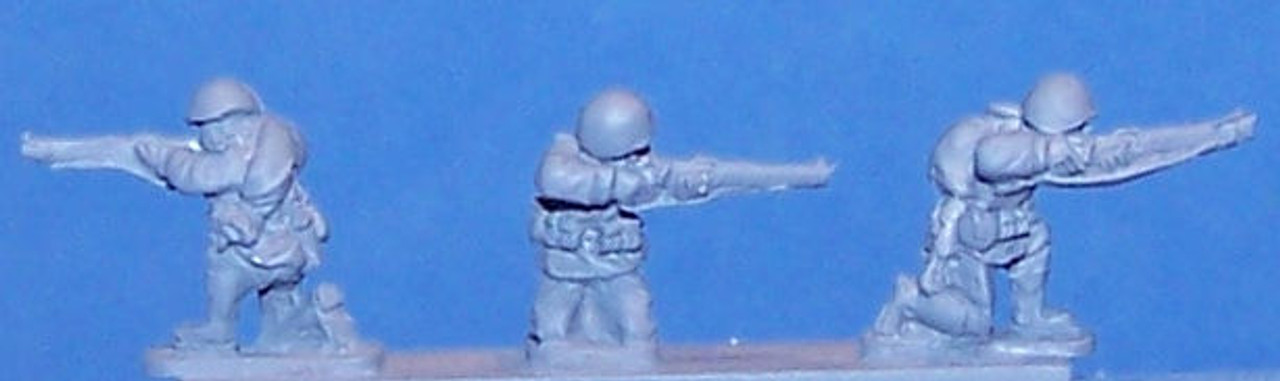 PIG080626 - RUSSIAN KNEELING RIFLE FIRING