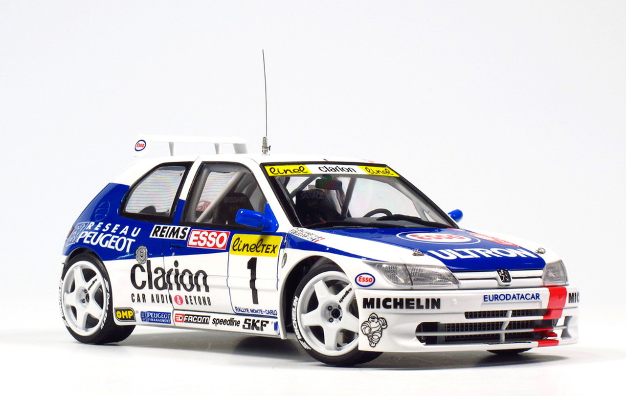 1/24 PEUGEOT 306 MAXI 1996 Monte Carlo Rally - Platz NuNu