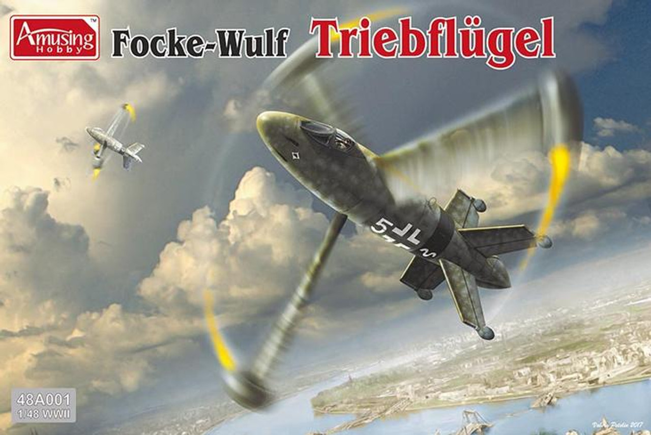 1/48 Focke-Wulf Triebflugel WWII German Vtol Fighter - 48A001