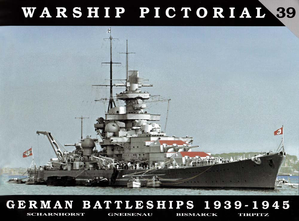 Warship Pictorial #39 German Battleships 1939-1945