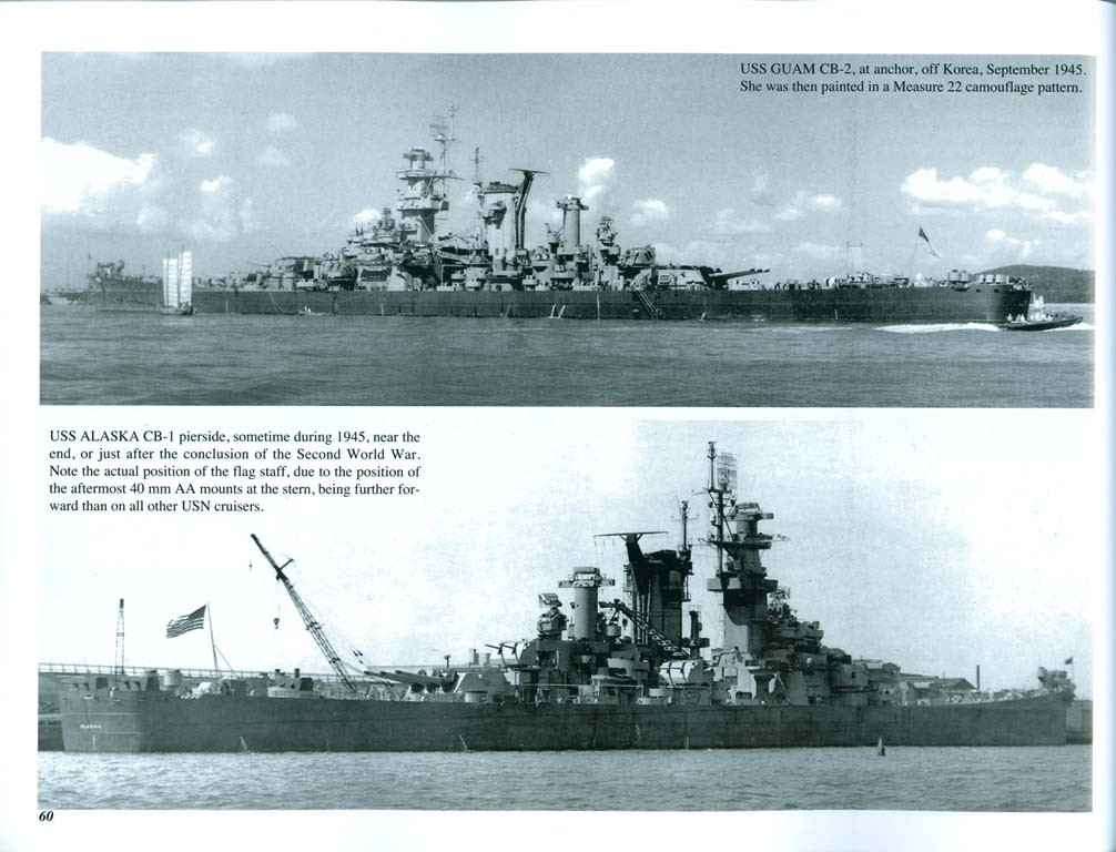 Warship Pictorial #43 Alaska Class Cruisers - Brookhurst Hobbies