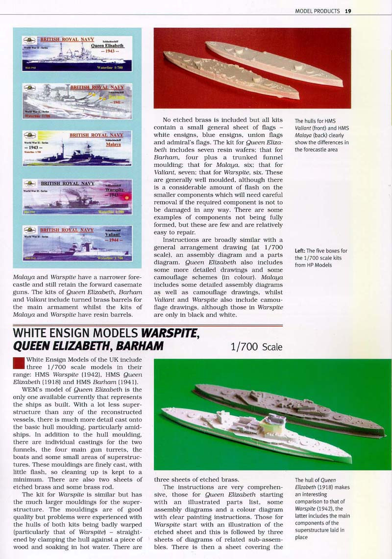 Shipcraft 15 - Queen Elizabeth Class Battleships