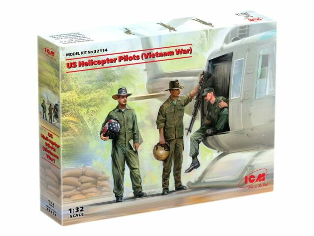 1/32 - US HELICOPTER PILOTS (VIETNAM WAR) - ICM32114