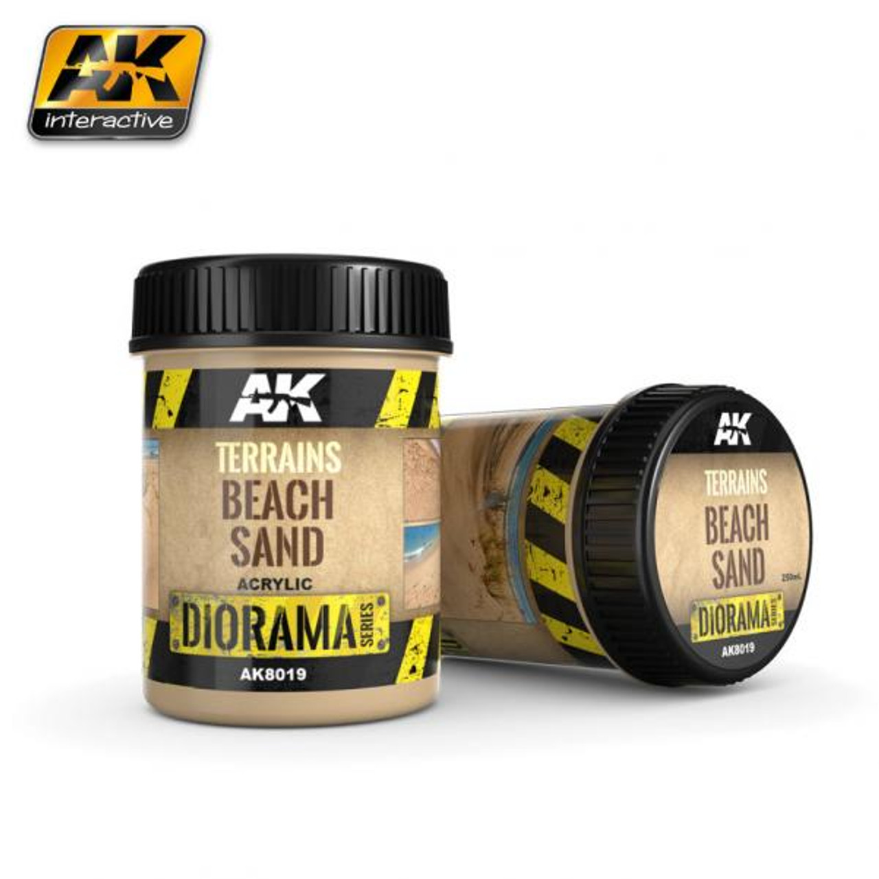 AK Texture: Terrains Beach Sand - 250ml (Acrylic) - AK8019