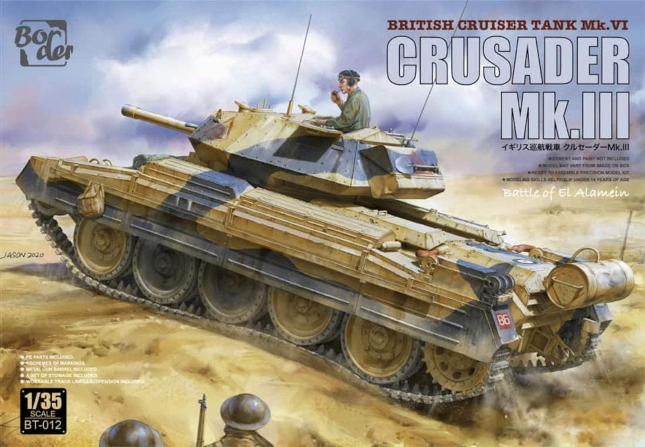 BT012 - 1:35 British Cruiser Tank, Crusader MK.III