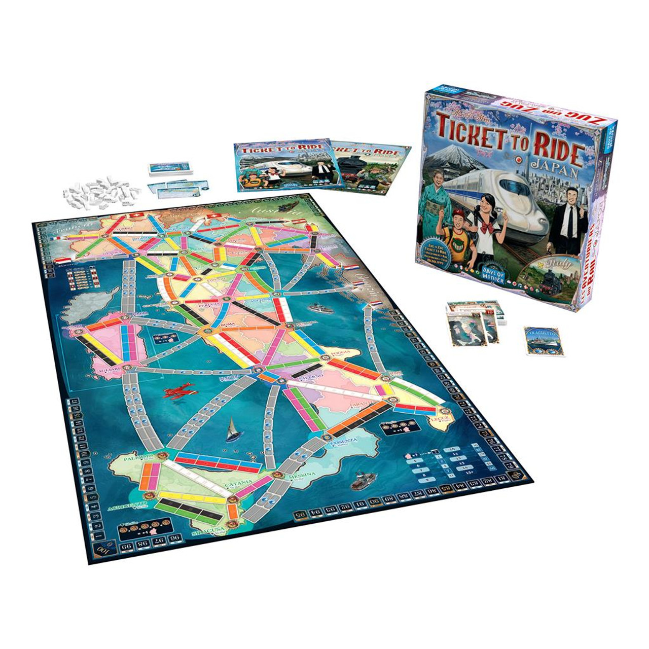Ticket to Ride: Japan & Italy Map 7