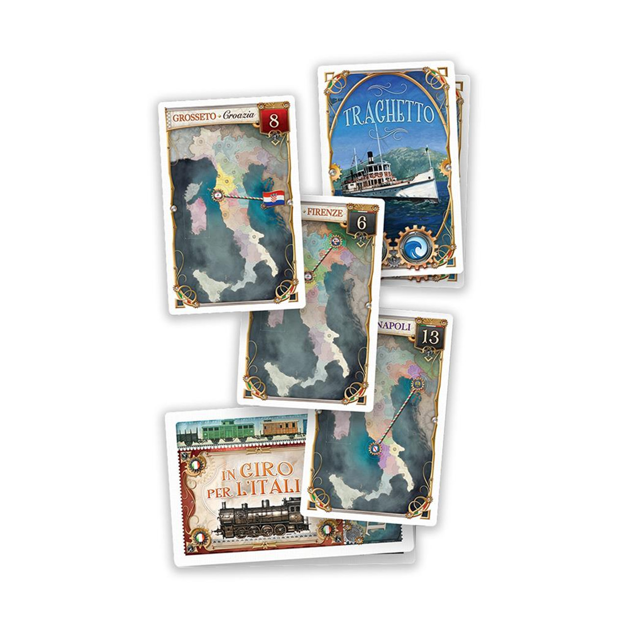 Ticket to Ride: Japan & Italy Map 7