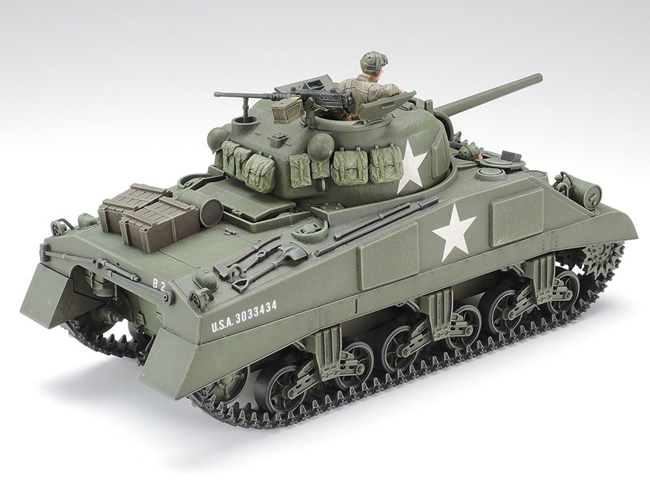  M-4 Sherman Tank Early Production 1/48 Tamiya : Toys