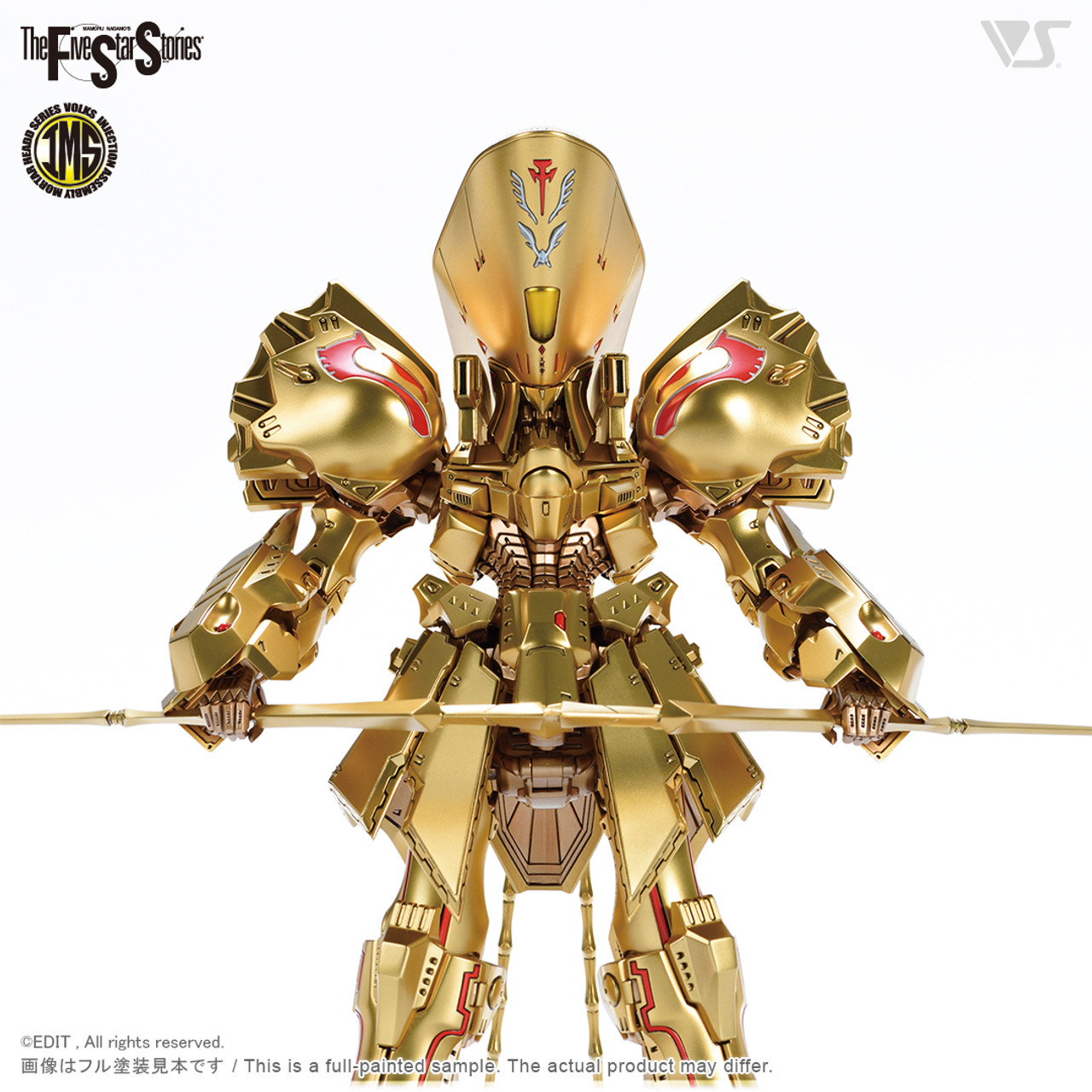 1/100 IMS THE KNIGHT OF GOLD = DELTA BERUNN 3007= PLASTIC INJECTION KIT