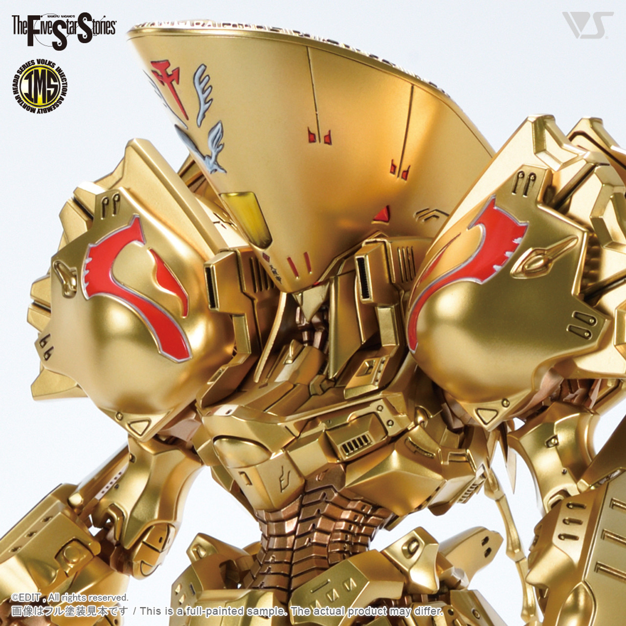 1/100 IMS THE KNIGHT OF GOLD = DELTA BERUNN 3007= PLASTIC INJECTION KIT