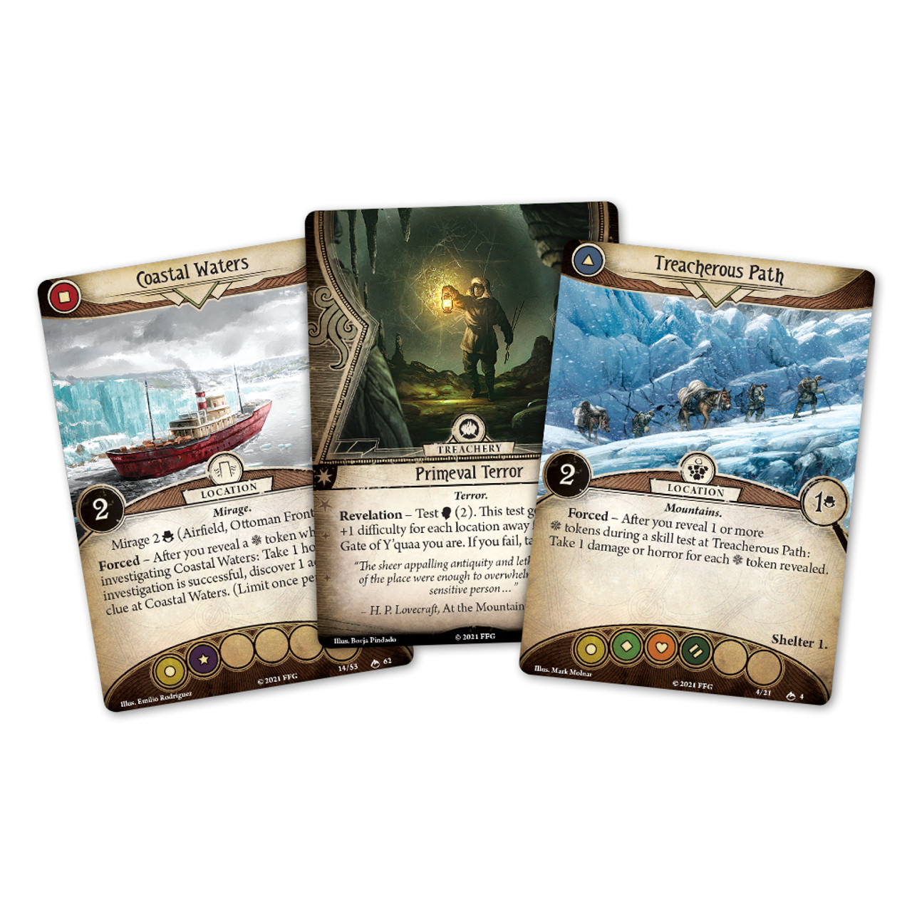ARKHAM HORROR LCG: At the Edge of the Earth Campaign