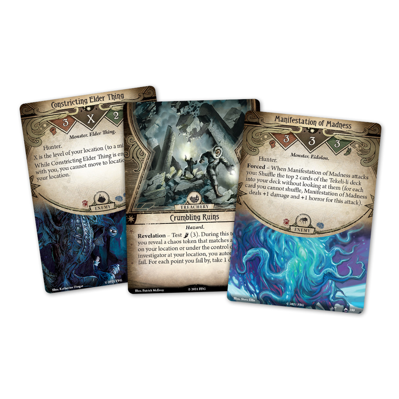 ARKHAM HORROR LCG: At the Edge of the Earth Campaign