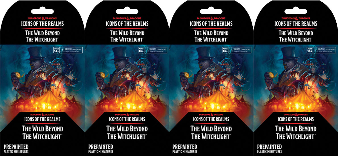 Dungeons & Dragons Fantasy Miniatures: Icons of the Realms Set 20 The Wild Beyond the Witchlight Booster Brick
