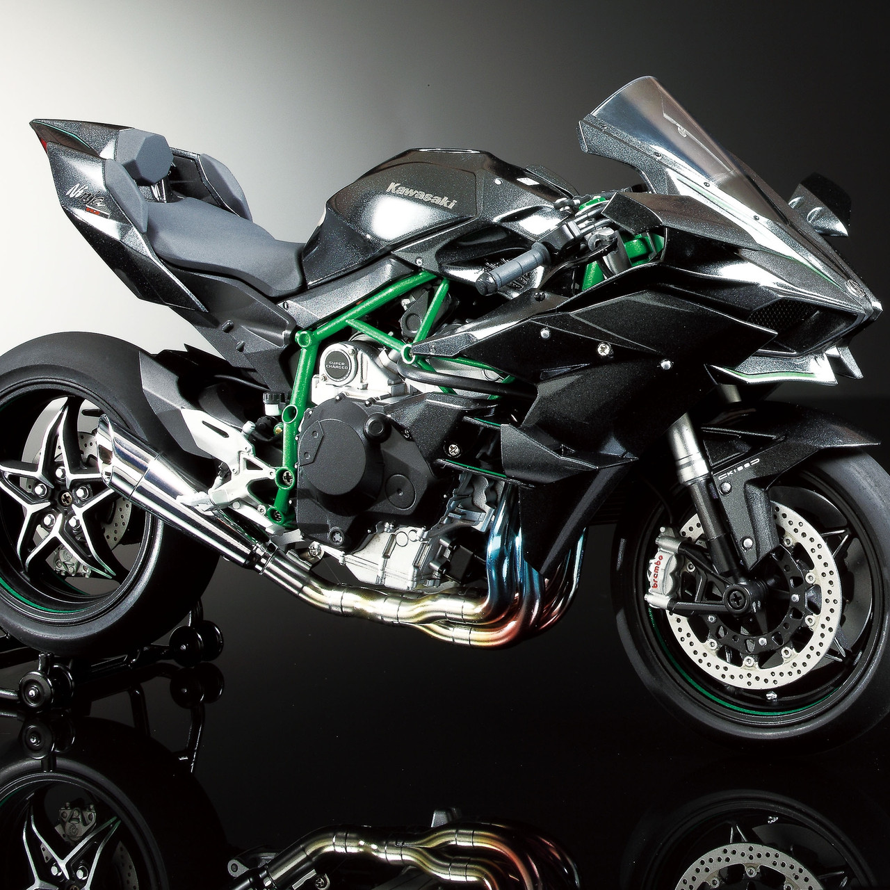 1/12 Kawasaki Ninja H2R Plastic Model - 14131