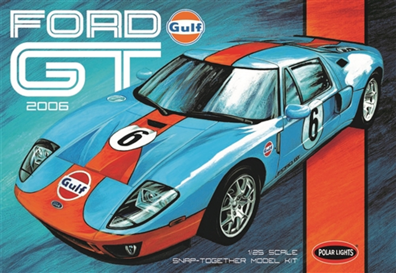 1/25 2006 Ford GT, Snap Kit - POL955 1/25 2006 Ford GT, Snap Kit - POL955
