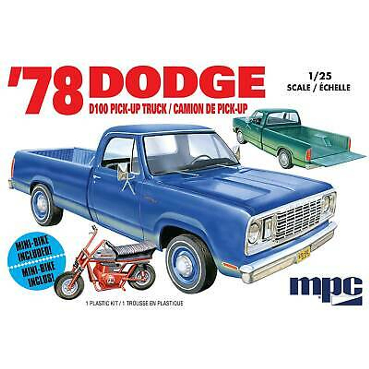 1/25 1978 Dodge D100 Custom Pickup