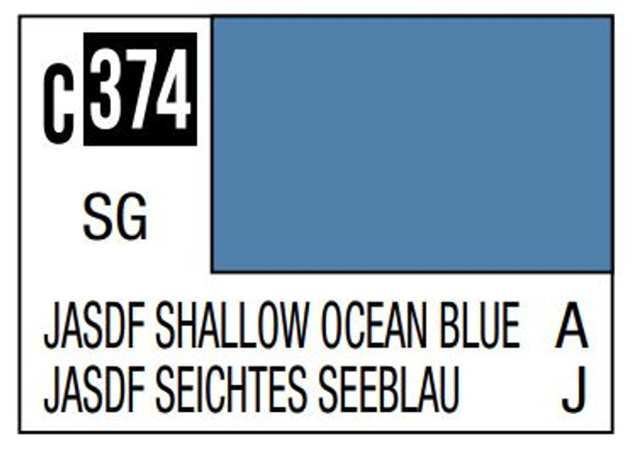 Mr. Color 374 JASDF Shallow Ocean Blue, GSI