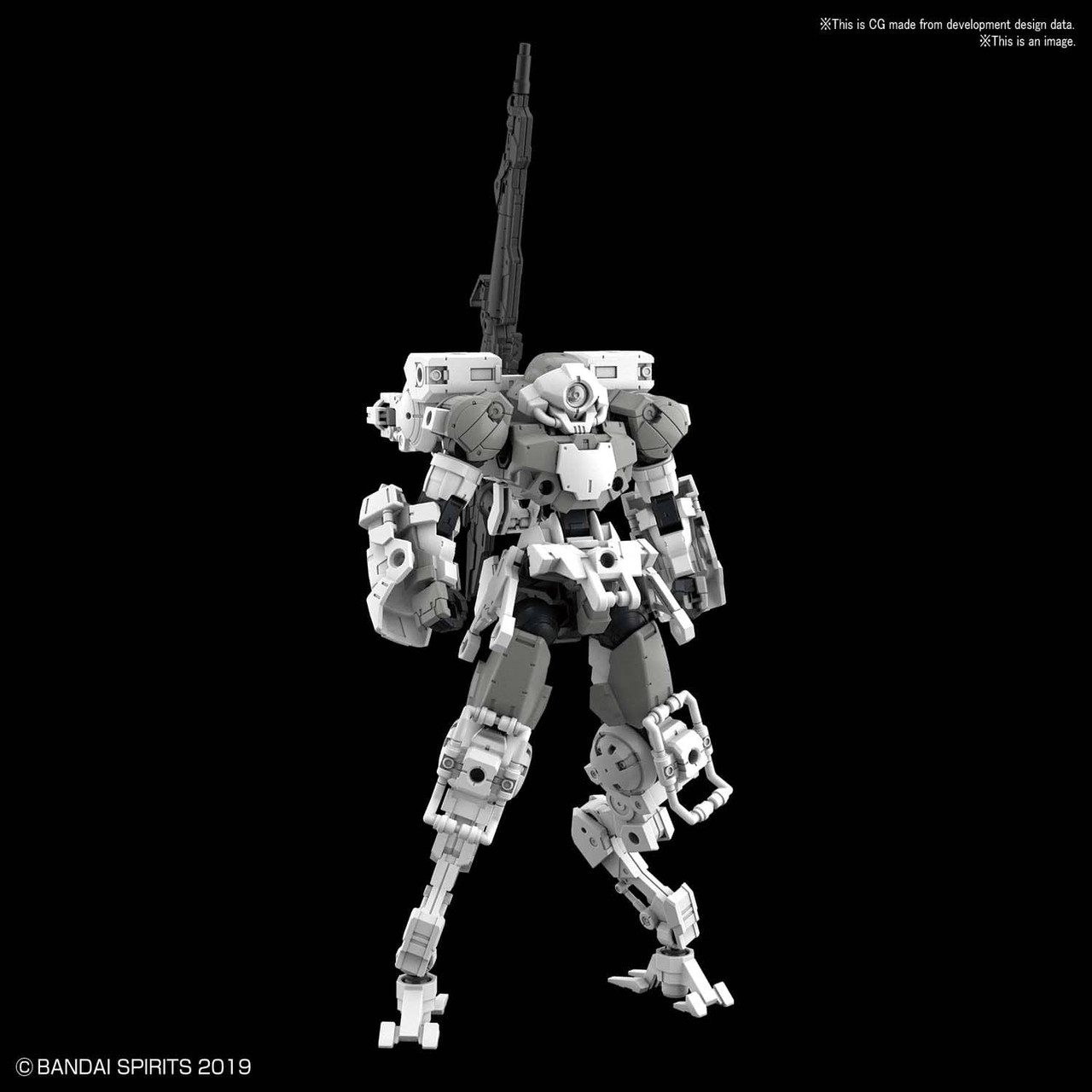 30MM 018 bEXM-15 PORTANOVA (SPACE TYPE) [GRAY] - Brookhurst Hobbies