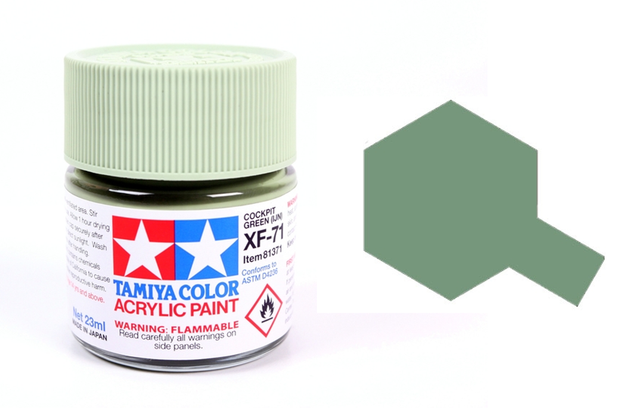 ACRYLIC XF71 COCKPT GREEN - 81371