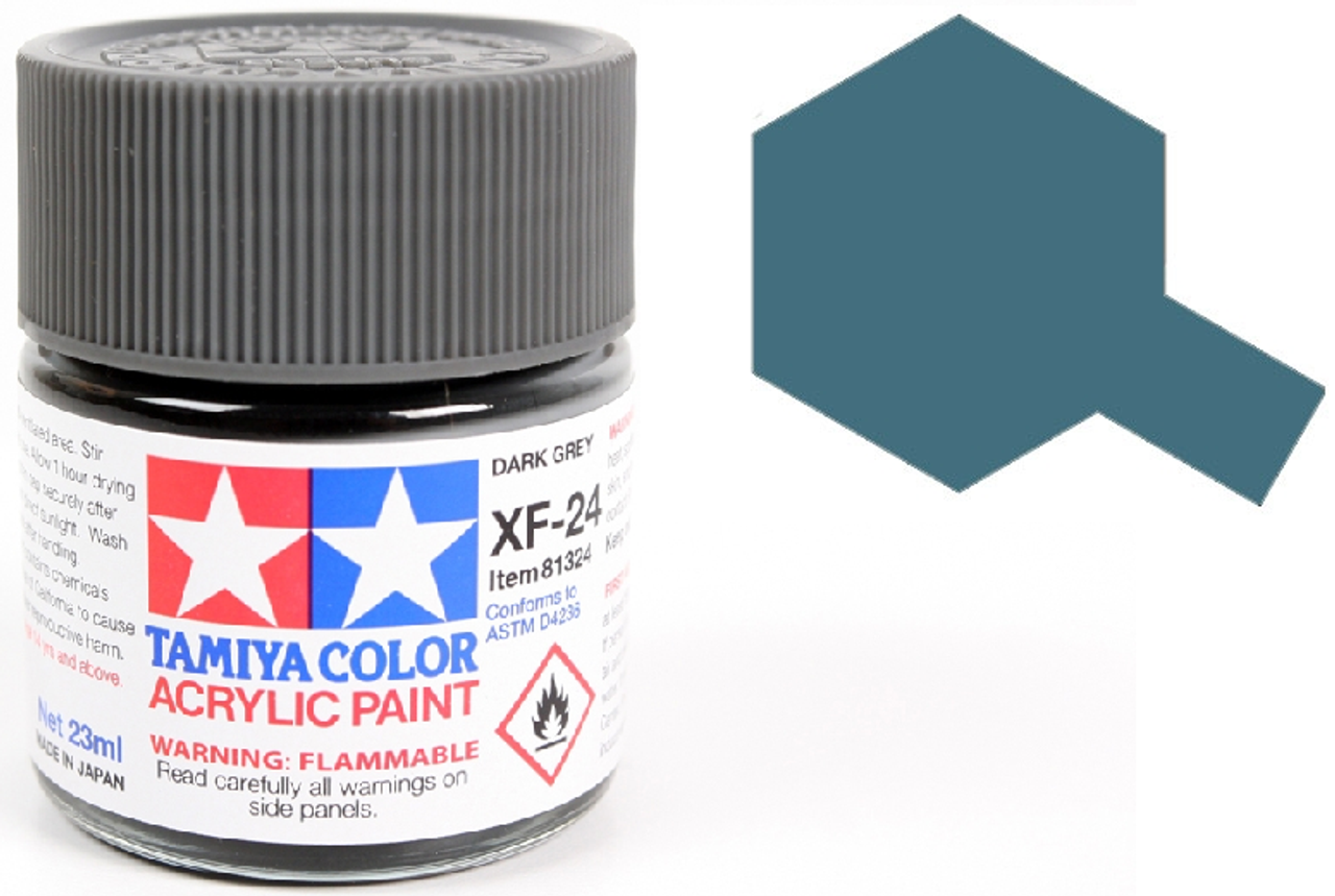 ACRYLIC XF24 DARK GRAY - 81324