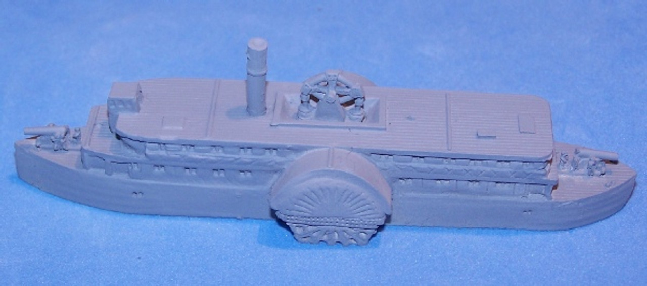 PIG070024 - 1/600 CSS GEN. BRAGG, HIGH PADDLE BOAT