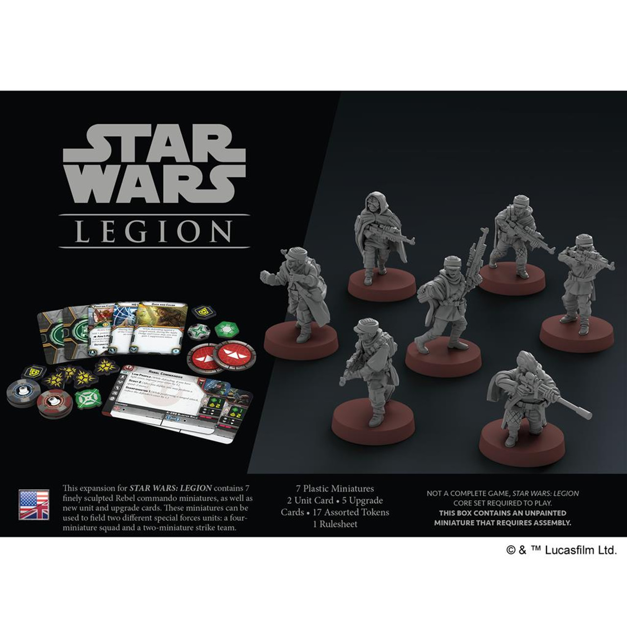 SWL021 - STAR WARS LEGION: REBEL COMMANDOS