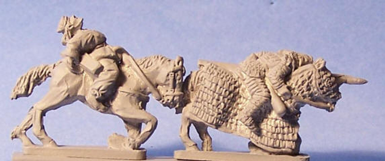 PIG030074 - PARTHIAN CATAPHRACT MOUNTED CASUALTIES