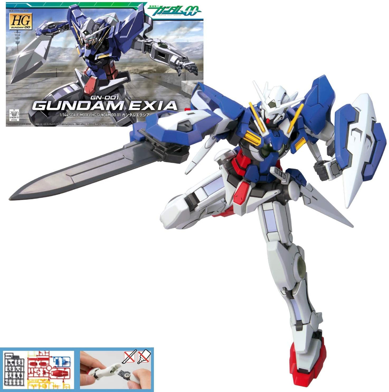 ロボット HG GNARMS TYPE + GUNDAM EXIA HG 1/144 #13 GN Arms + Gundam Exia – USA Gundam Store
