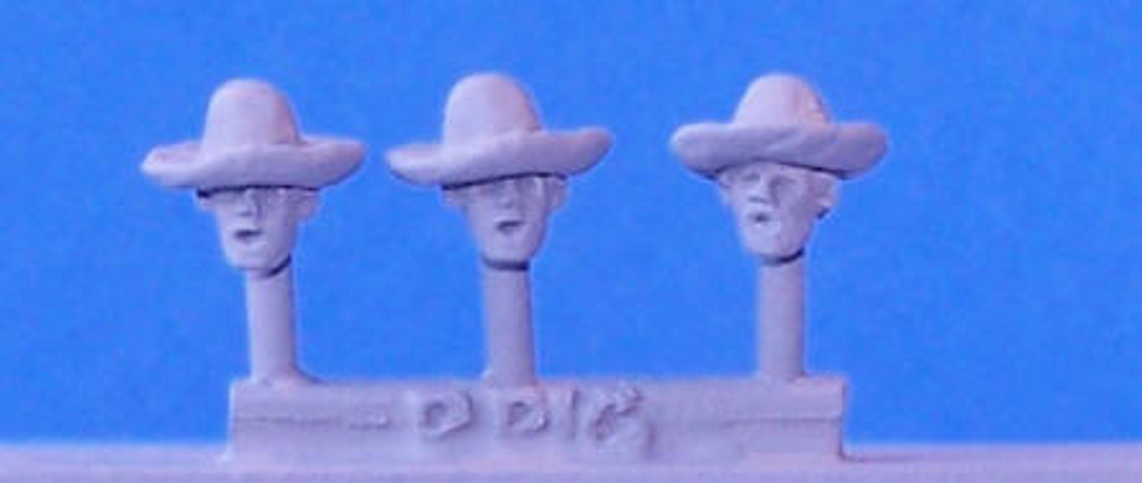 PIG060081 - HEADS MEXICAN SOMBRERO