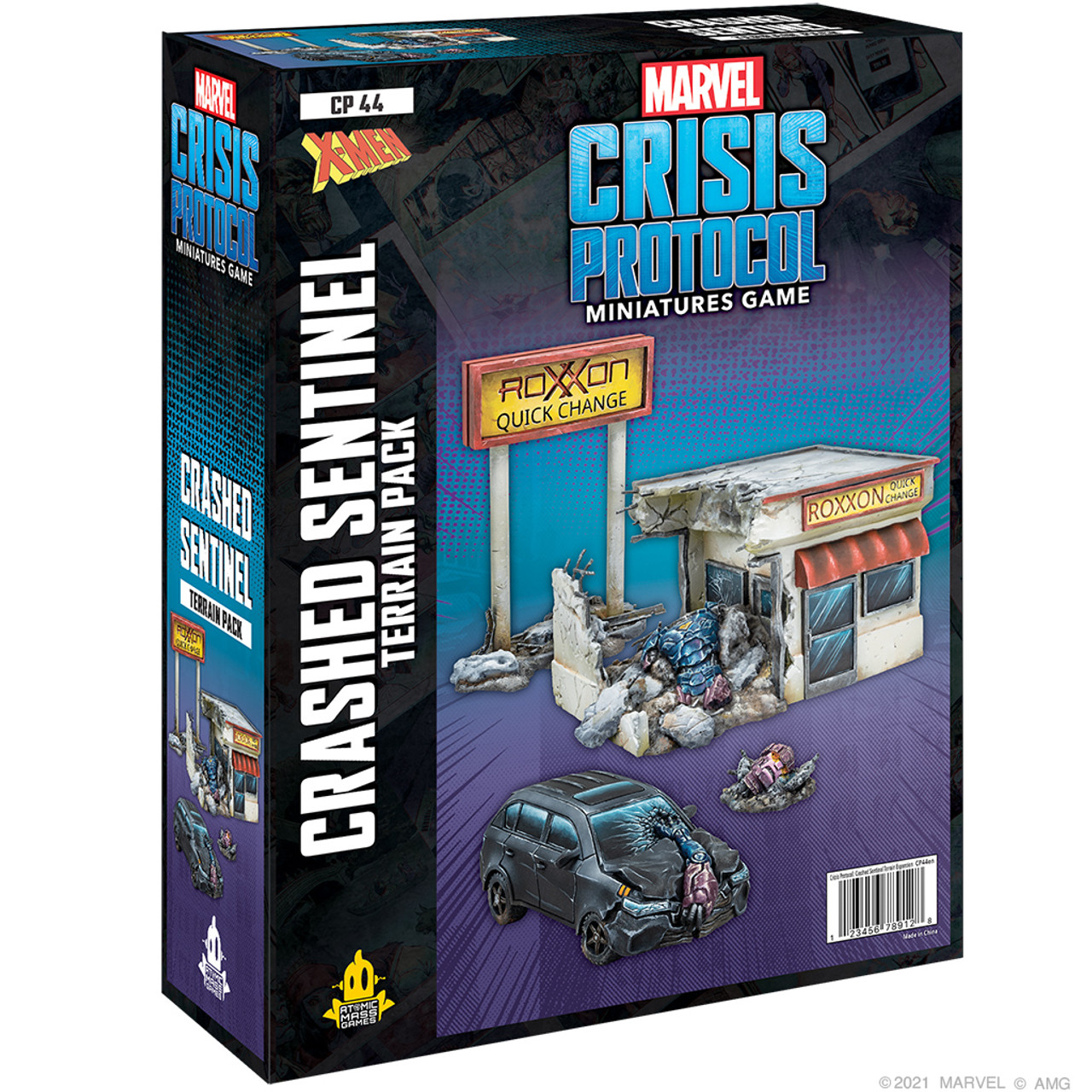 CP044 - MARVEL CRISIS PROTOCOL: CRASHED SENTINEL TERRAIN PACK