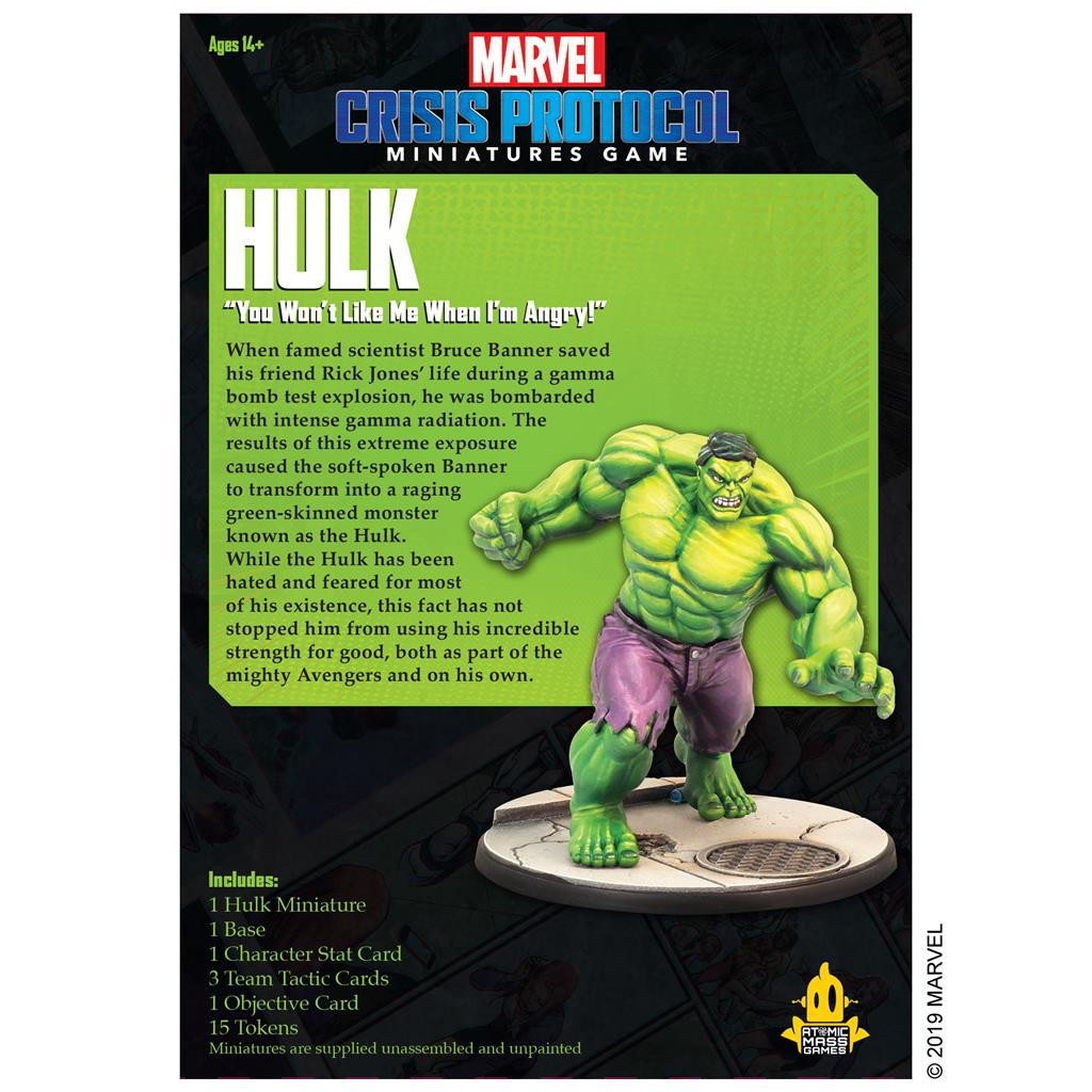 CP004 - MARVEL CRISIS PROTOCOL: HULK