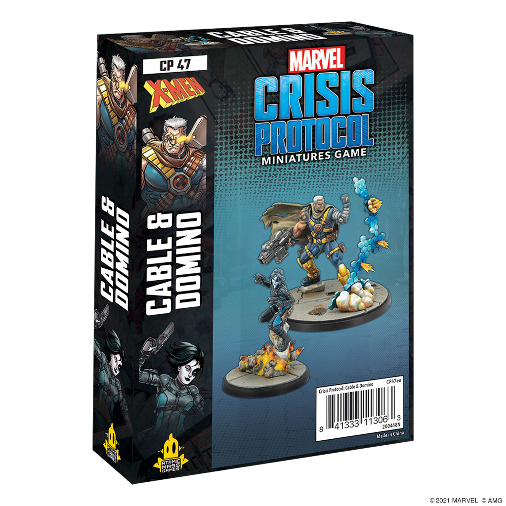 CP047 - MARVEL CRISIS PROTOCOL: DOMINO AND CABLE