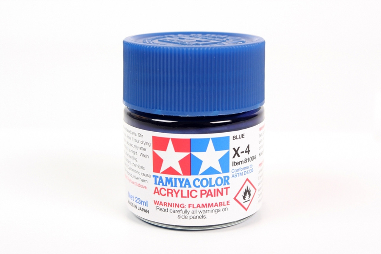 ACRYLIC X-4 BLUE - 81004