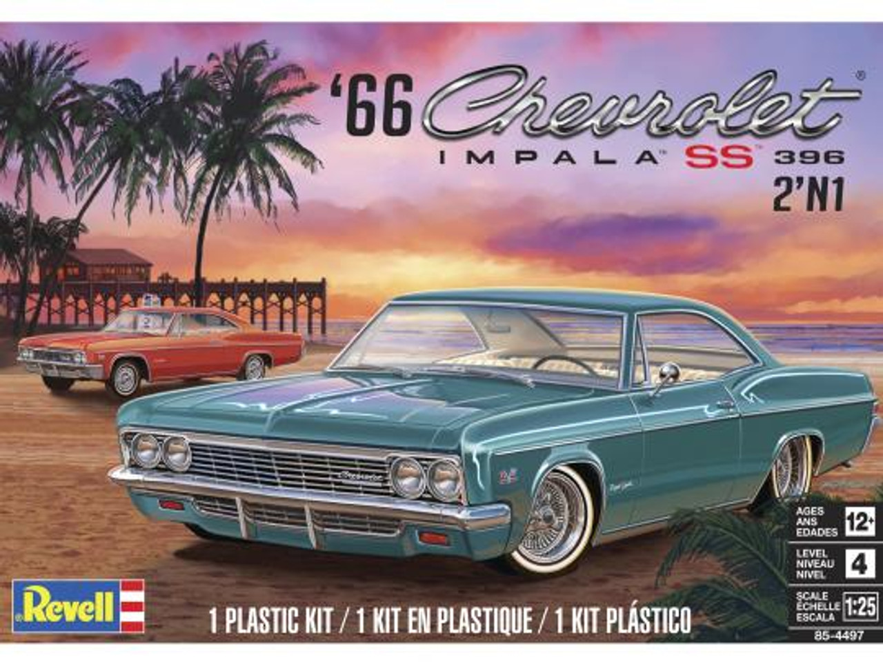 1/25 1966 Chevy Impala SS - 854497 - Brookhurst Hobbies