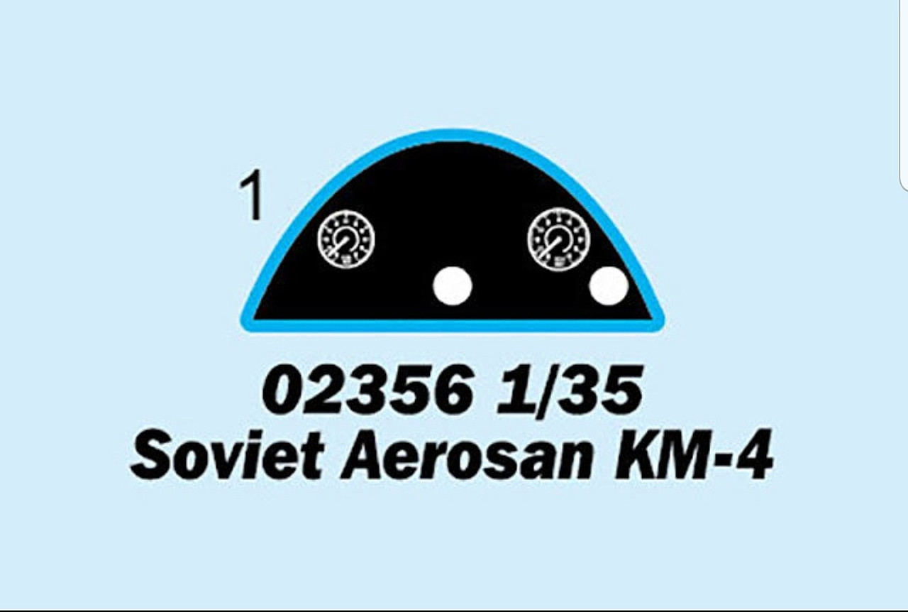1/35 Soviet KM4 Armored Aerosan - 02356