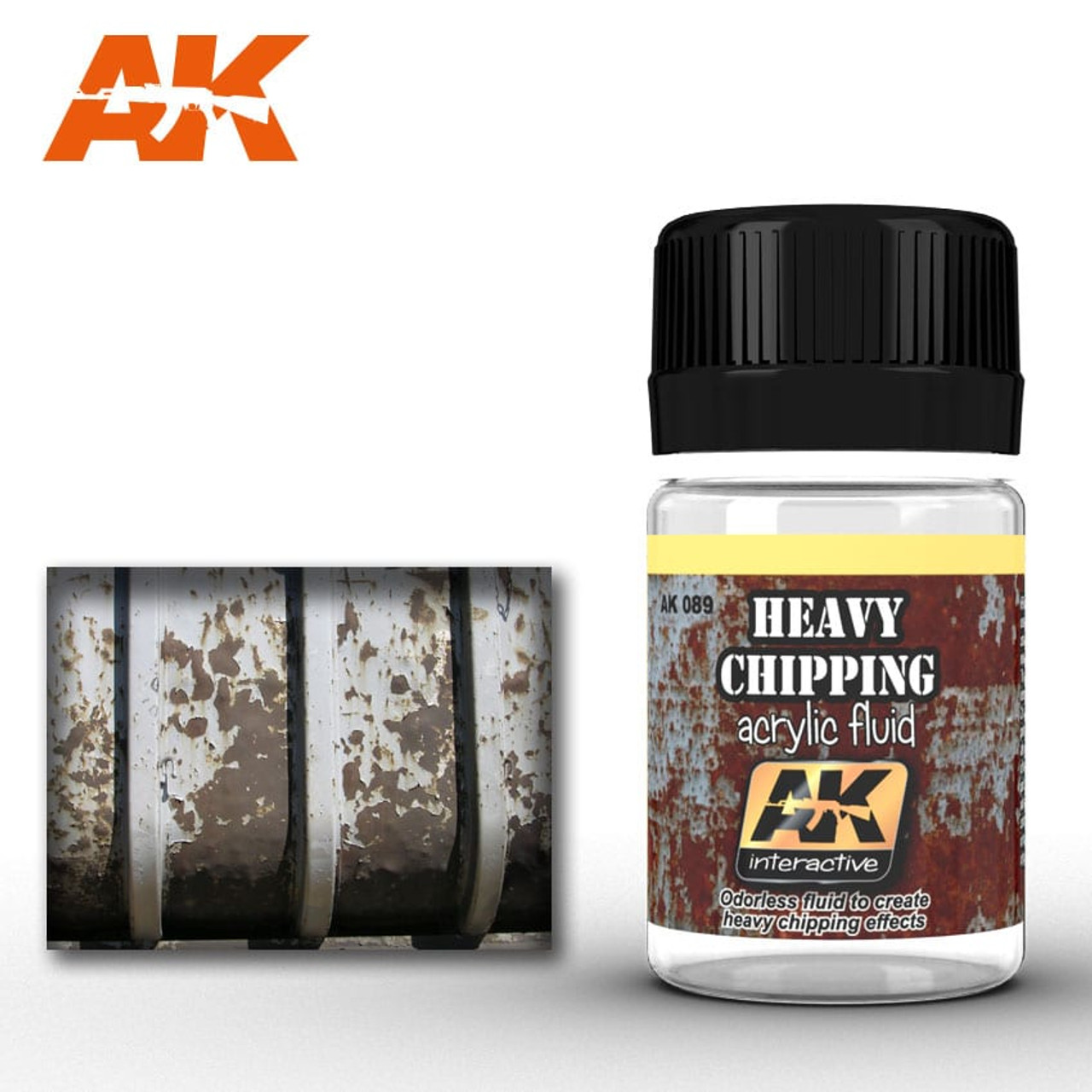 AK Weathering AK089 - Heavy Chipping Fluid (Acrylic)